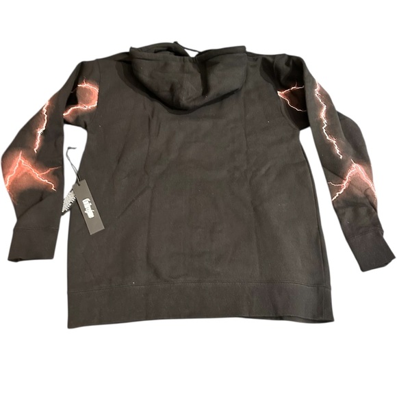 Civil Regime Black Graphic Hoodie Size Medium NWT - Picture 2 of 6